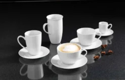 Ritzenhoff & Breker BIANCO Cappuccino-Set 4- Teilig -Küchenbedarf Laden eae3fbd37e817254d1941c18a93d03cb