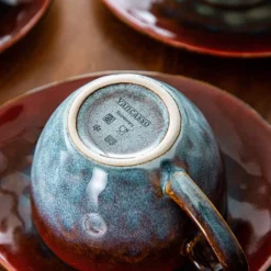 Vancasso Kaffeeservice »STARRY« 8-tlg Steinzeug Kaffeeset Mit Kaffeetasse, Untertasse -Küchenbedarf Laden eb377baf0c82183a5fe521d2d9c0ee32