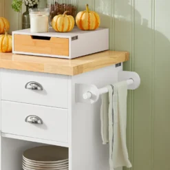 SoBuy KNL03-WN Küchenwagen Kücheninsel Mit 1 Handtuchhalter Küchenschrank Rollwagen Sideboard Auf Rollen Küchentrolley Servierwagen Mit Flaschenablagen Und Schublade BHT Ca.: 107x93x45cm 17 SoBuy KNL03-WN Küchenwagen Kücheninsel Mit 1 Handtuchhalter Küchenschrank Rollwagen Sideboard Auf Rollen Küchentrolley Servierwagen Mit Flaschenablagen Und Schublade BHT Ca.: 107x93x45cm -Küchenbedarf Laden ec3f8e6fc779f8df569e4247a232c3ec