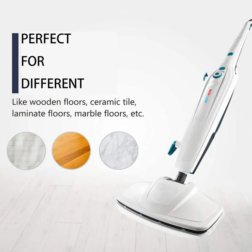 5 Ersatzpads Für Dampfreiniger , Dampfbesen Wischbezug Für Eine Porentiefe Reinigung, Dampfmop Ersatz Mit Klettunterseite 5 5 Ersatzpads Für Dampfreiniger , Dampfbesen Wischbezug Für Eine Porentiefe Reinigung, Dampfmop Ersatz Mit Klettunterseite – Bild 3