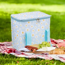 Kühltasche Groß 7L Faltbar Kühlbox Thermotasche 24x15x22 Cm Isotasche Picknick -Küchenbedarf Laden ecd2861e0bc25e5035fc07346c6969f2