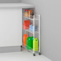 Metaltex Fino Allzweckwagen, 3 Etg. 60x16x72 Cm 341433 -Küchenbedarf Laden f045840e9715b891190c47816f3a6357