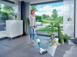 Leifheit Set Akku-Saugwischer Regulus Aqua PowerVac Inkl. Zubehör