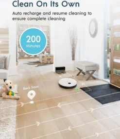 Yeedi Vac Station, 3-in-1 Saugroboter Mit Absaugstation, Wischfunktion, 3000 Pa Saugkraft, Teppicherkennung, Raumkarte Und Visuelle Navigation, Virtuelle Grenze -Küchenbedarf Laden f39da3e4ad923735d7e2637ade368769