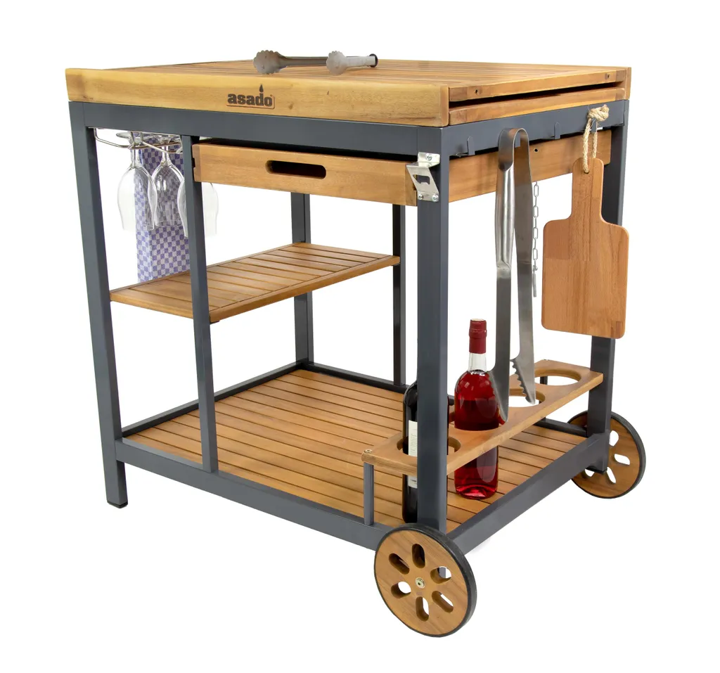 Asado Grilltisch Servierwagen Ally 11 Asado Grilltisch Servierwagen Ally – Bild 9