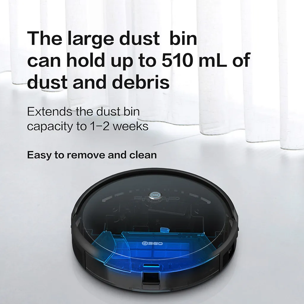 360 C50 Saugroboter Nass & Trocken Staubsauger 2600pa Smart Vacuum Robot Cleaner 11 360 C50 Saugroboter Nass & Trocken Staubsauger 2600pa Smart Vacuum Robot Cleaner – Bild 9