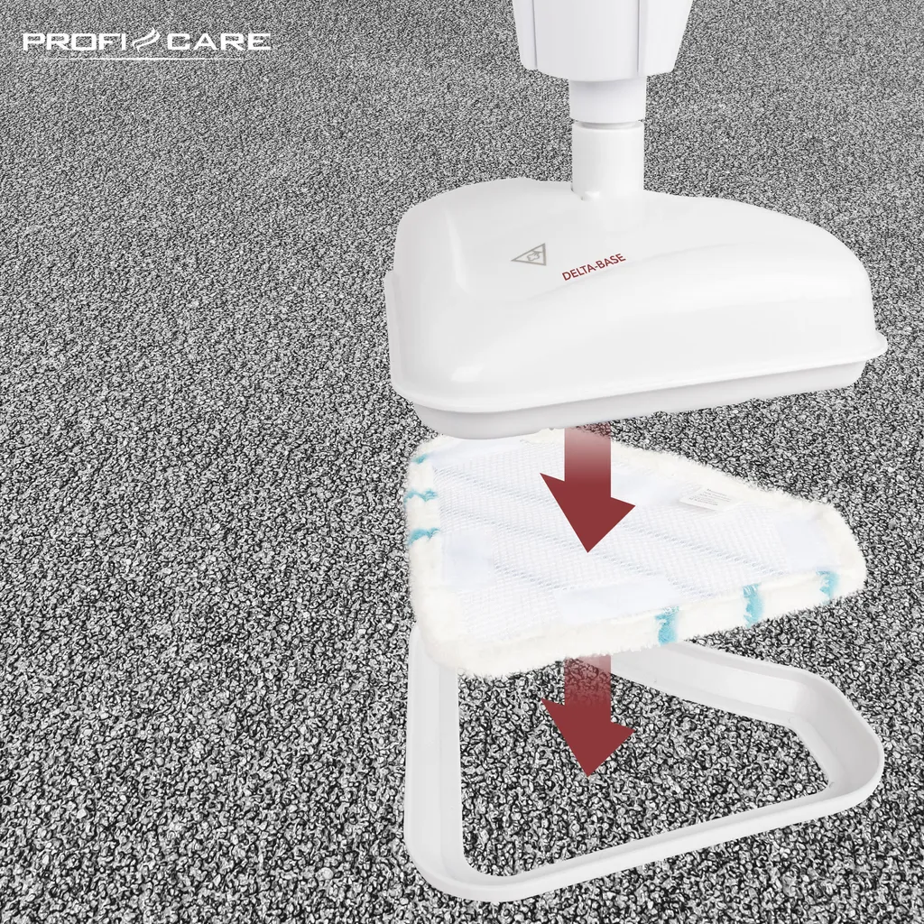 ProfiCare Dampfmop PC-DR 3093 Anthrazit-weiss / 1.500 Watt / Dampfreiniger Für Alle Bodenbeläge / 99 % Gegen Viren 8 ProfiCare Dampfmop PC-DR 3093 Anthrazit-weiss / 1.500 Watt / Dampfreiniger Für Alle Bodenbeläge / 99 % Gegen Viren – Bild 6