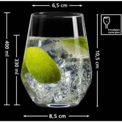 Ritzenhoff & Breker Longdrinkglas "MAMBO" 0,4 L -Küchenbedarf Laden f815f6ff41a952d12531dfc9d9aa6d1a