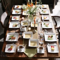 MALACASA 32 Tlg. Kombiservice, Serie BLANCE Cremeweiß Porzellan Geschirrset Mit Servierplatte 21 MALACASA 32 Tlg. Kombiservice, Serie BLANCE Cremeweiß Porzellan Geschirrset Mit Servierplatte -Küchenbedarf Laden f821089cd105e5094ca53c6e7e2a28a4