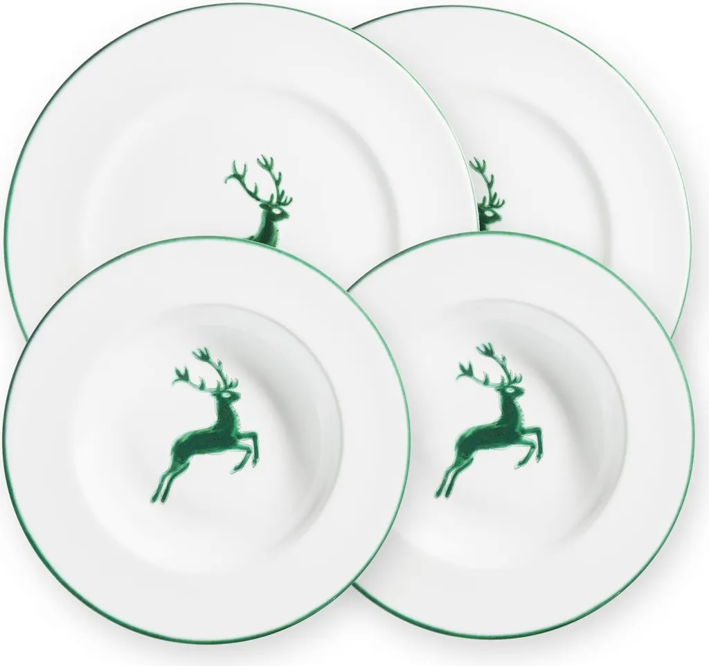 Gmundner Geschirrset Grüner Hirsch Grün Hirsch 3 Gmundner Geschirrset Grüner Hirsch Grün Hirsch