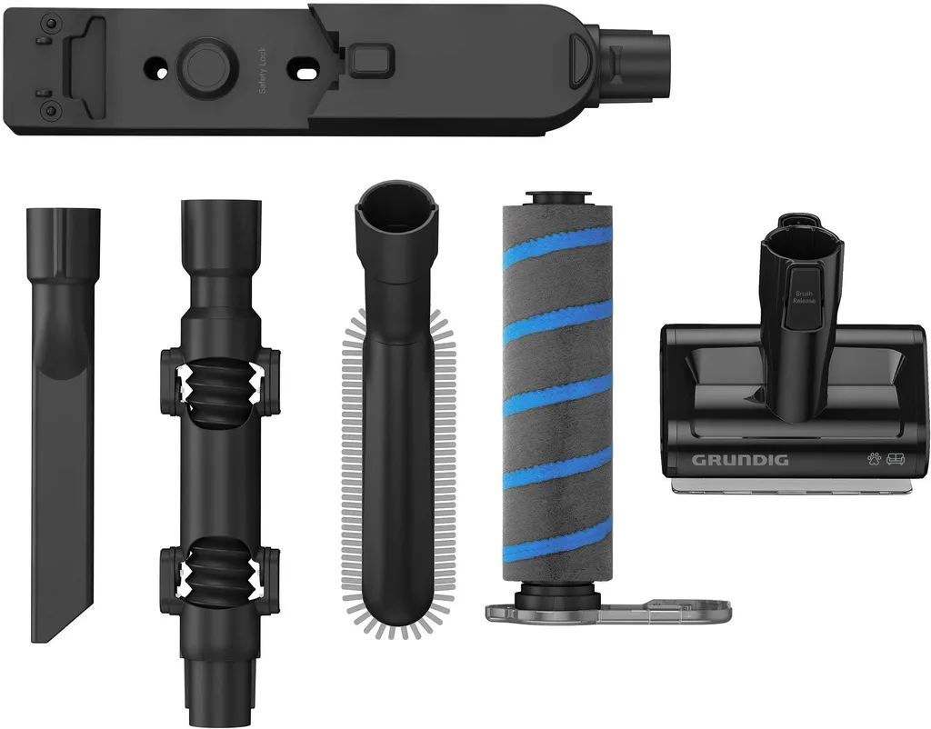 Grundig VCP 9131 Akku-Handstaubsauger Mit Stiel Kabellos Beutellos 550 Watt 7 Grundig VCP 9131 Akku-Handstaubsauger Mit Stiel Kabellos Beutellos 550 Watt – Bild 5
