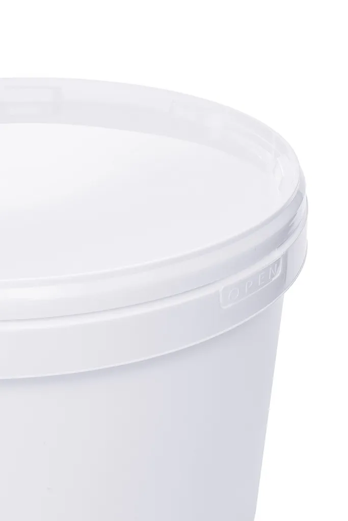 Eimer Mit Deckel Und Henkel Weiß Lebensmittelecht, Stabil, Luftdicht - Plastikeimer Mit Griff Bügel Lebensmitteleimer, Anzahl:10, Farbe:Weiß, Größe:5L 9 Eimer Mit Deckel Und Henkel Weiß Lebensmittelecht, Stabil, Luftdicht - Plastikeimer Mit Griff Bügel Lebensmitteleimer, Anzahl:10, Farbe:Weiß, Größe:5L – Bild 7