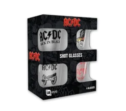 Schnapsgläser 4er Set AC/DC Mix -Küchenbedarf Laden fb071fd85b5d6e601875d6df9af65327