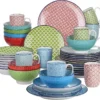 Kombiservice Porzellan, Vancasso Tafelservice Bunt, MACARON 40 Teilig Geschirrset, Mit Je 8 Speiseteller, Dessertteller, Müslischalen, Suppenteller Und Kaffeebecher Für 8 Personen -Küchenbedarf Laden fb9410069f36b276e8a8ccee379e2f04