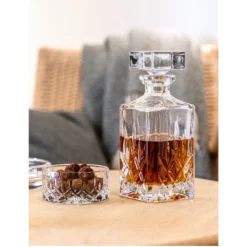 Nachtmann 0091899-0 Noblesse Whisky-Set, 1 X Karaffe/Dekanter + 2 X Whisky-Becher, Klar (1 Set) -Küchenbedarf Laden fca80771fdb1bf523a87722b9f8bd1d6