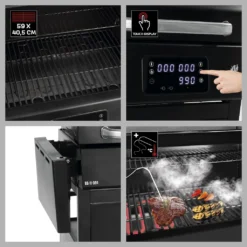 LANDMANN E-Grillwagen Black -Küchenbedarf Laden ffb6470f12dcc37825a4c515c4d91734